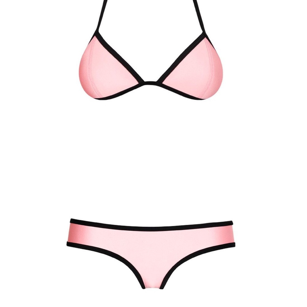 TRIANGL Classic Chloe Pink Neoprene Bikini